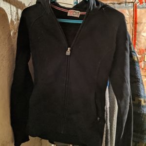 Black tna zipup hoodie